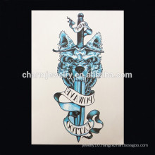 OEM Wholesale sword arm tattoo personalize arm tattoo sticker newest design arm tattoo W-1010